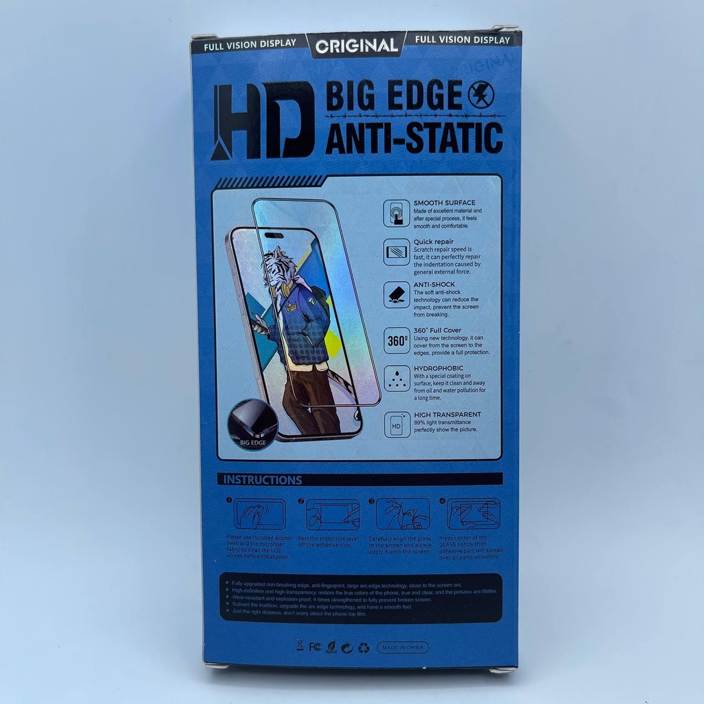 درعی شاشە ESD FOR Camon 16/Camon 16 Pro/SPARK6/HOT 10/HOT 12/HOT 12 PLAY/NOTE8I/X683/HOT 20 PLAY/HOT 12 PLAY NFC/POVA NEO2/NOTE 12i/HOT 20/POVA/POVA 4/HOT 30 PLAY NFC/HOT 30 PLAY(X6835)