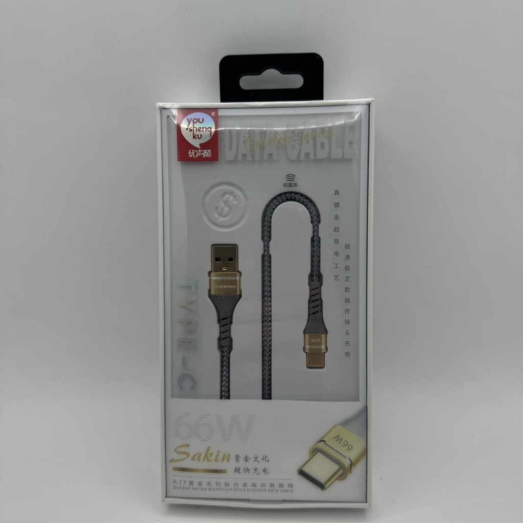 کێبل تایپ سی K-17 TYPE-C (1m) - SRU