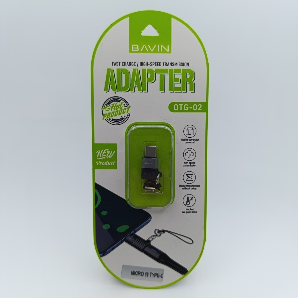 ئۆتیجی تایپ سی Type-C OTG BAVIN OTG-02 
