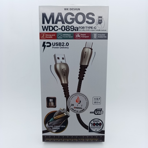 کێبل تایپ سی WIK DESIGN TYPE-C MDC-089a 