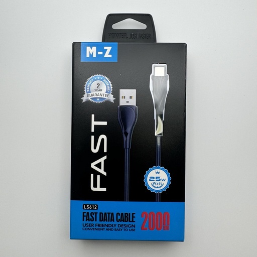 [331] کێبڵی تایپ سی Type-C Cable (2m) 25W M-Z LS612 