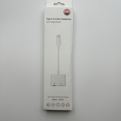 [450] ئەداپتەری تایپ سی PD to Headphone Adapter JH-031 