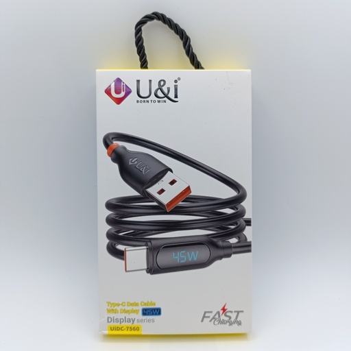 [86] کێبل تایپ سی U&i UiDC-7560 Type-C 45W